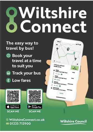  - NEW!  WILTSHIRE CONNECT BUS SERVICE